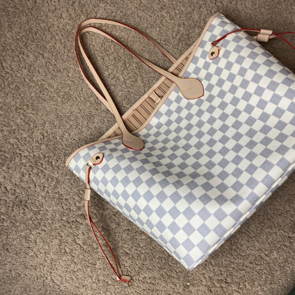 Goodnight Macaroon Checkered Purse
